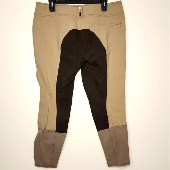 SmartPak Alexus Full Seat Show Breeches Tan NWT 38R - Picture 2 of 4